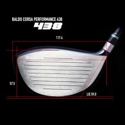 Baldo Golf Baldo Corsa Performance 438 Driver 7 Baldo Golf Baldo Corsa Performance 438 Driver -Drivers Sales Store baldo corsa performance 438 driver 3