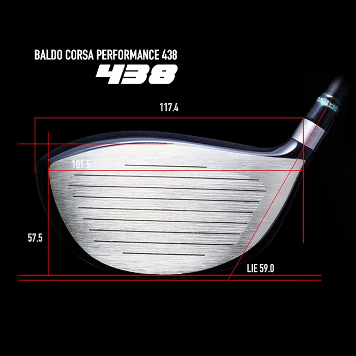 Baldo Golf Baldo Corsa Performance 438 Driver 3 Baldo Golf Baldo Corsa Performance 438 Driver - Image 3