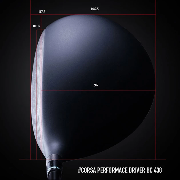 Baldo Golf 2022 Baldo Corsa Performance BC 438 Left Handed Driver - Image 4